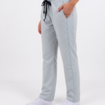 Pantalon Unisex Brand Shapy Gris Perla ARCIEL con JERSEY SPANDEX