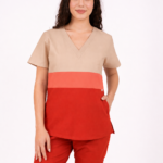 Chaquetilla TRICOLOR Mujer Beige ARCIEL