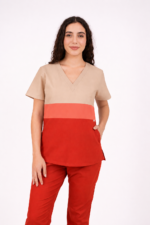 Chaquetilla TRICOLOR Mujer Beige ARCIEL