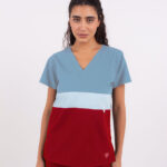 Chaquetilla Mujer Tricolor Aero y Rojo ARCIEL