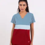 Chaquetilla Mujer Tricolor Aero y Rojo ARCIEL