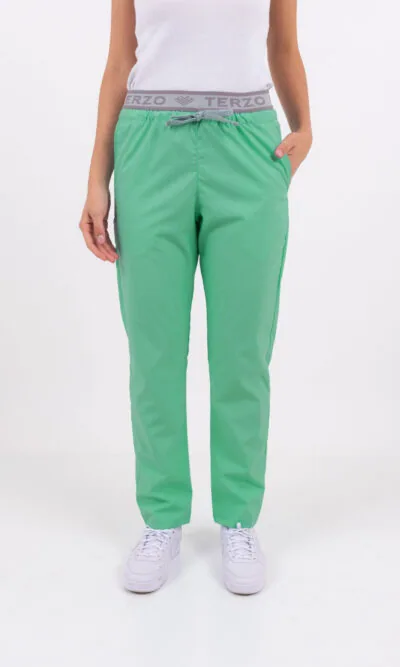 Pantalon Unisex Brand Pocket Verde Cirugía CORE SPANDEX
