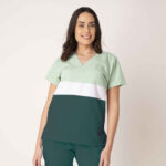 Chaquetilla Mujer Tricolor Kiwi y Verde Ingles ARCIEL