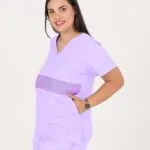 Chaquetilla Mujer Tricolor Lila ARCIEL