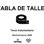 Guía de talles ambos médicos Terzo – del 2XS al 4XL
