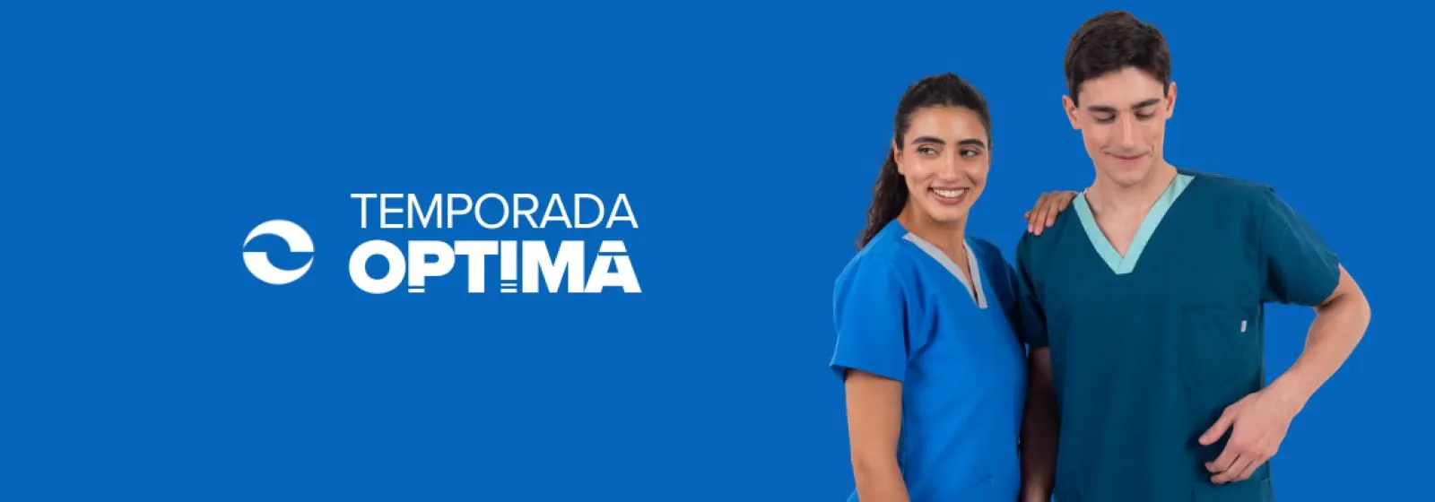 Temporada OPTIMA de Terzo Indumentaria: ambos médicos spandex
